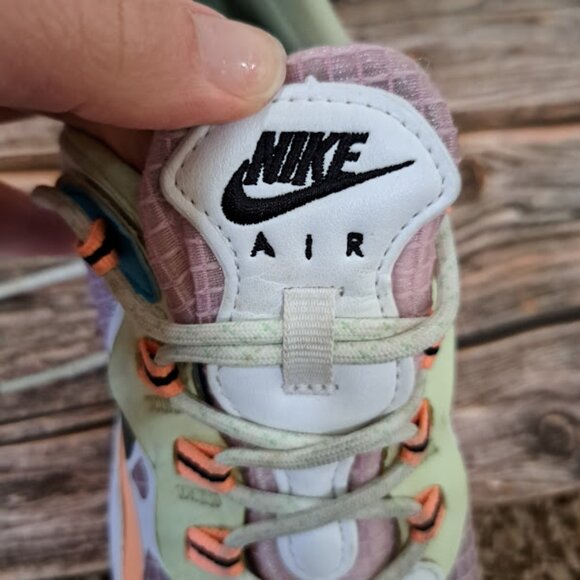 Nike Air React Running shoes size 6 women's pink mesh light weight orange - Picture 8 of 9